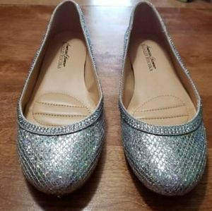 American Glamor Bigley Mischa Glitter Flats